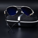 Óculos de Sol Masculino Polarizado King Aviator - Proteção UVA400 & UVB400